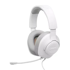 JBL Quantum 100 M2 vezetékes fehér gamer headset JBL Quantum 100 M2 vezetékes fehér gamer headset