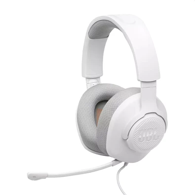 JBL Quantum 100 M2 vezetékes fehér gamer headset JBL Quantum 100 M2 vezetékes fehér gamer headset