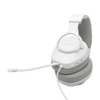 JBL Quantum 100 M2 vezetékes fehér gamer headset JBL Quantum 100 M2 vezetékes fehér gamer headset