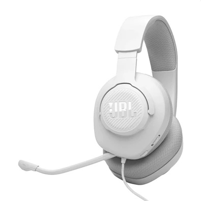 JBL Quantum 100 M2 vezetékes fehér gamer headset JBL Quantum 100 M2 vezetékes fehér gamer headset
