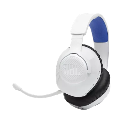 JBL Quantum 360 vezeték nélküli fehér/kék gamer headset JBL Quantum 360 vezeték nélküli fehér/kék gamer headset