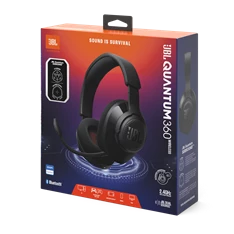 JBL Quantum 360 vezeték nélküli fekete gamer headset JBL Quantum 360 vezeték nélküli fekete gamer headset
