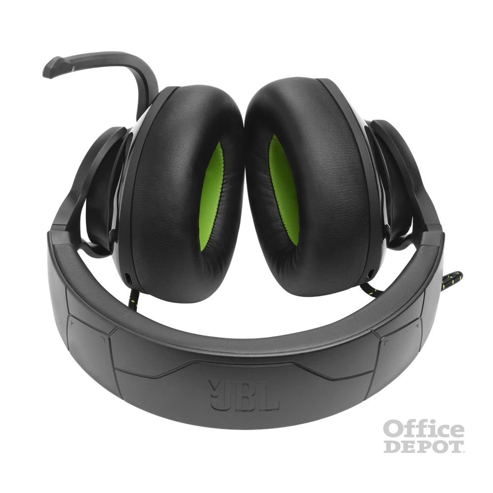 JBL Quantum X 910 WL vezeték nélküli fekete-zöld gamer headset