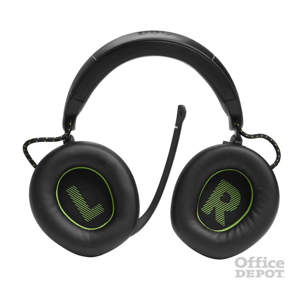 JBL Quantum X 910 WL vezeték nélküli fekete-zöld gamer headset