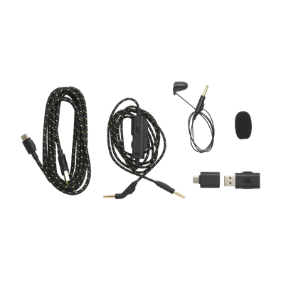JBL Quantum X 910 WL vezeték nélküli fekete-zöld gamer headset