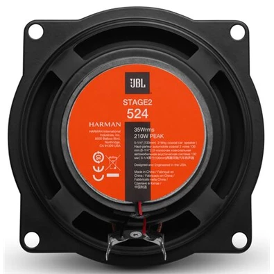 JBL STAGE2 524 13cm-es 2 utas koaxiális hangszóró JBL STAGE2 524 13cm-es 2 utas koaxiális hangszóró