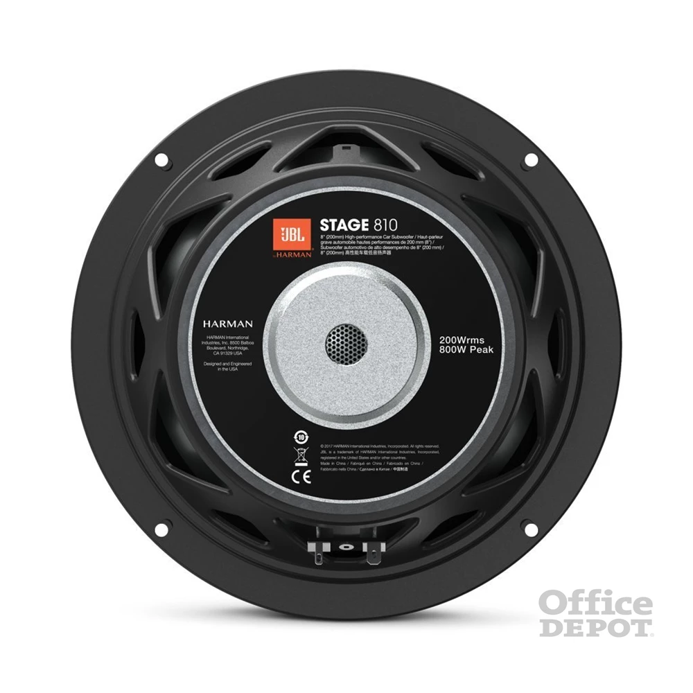 JBL Stage 810 20cm mélysugárzó hangszóró