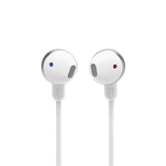 JBL T215BTWHT Bluetooth nyakpántos fehér fülhallgató JBL T215BTWHT Bluetooth nyakpántos fehér fülhallgató