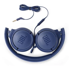 JBL T500BLU mikrofonos kék fejhallgató JBL T500BLU mikrofonos kék fejhallgató