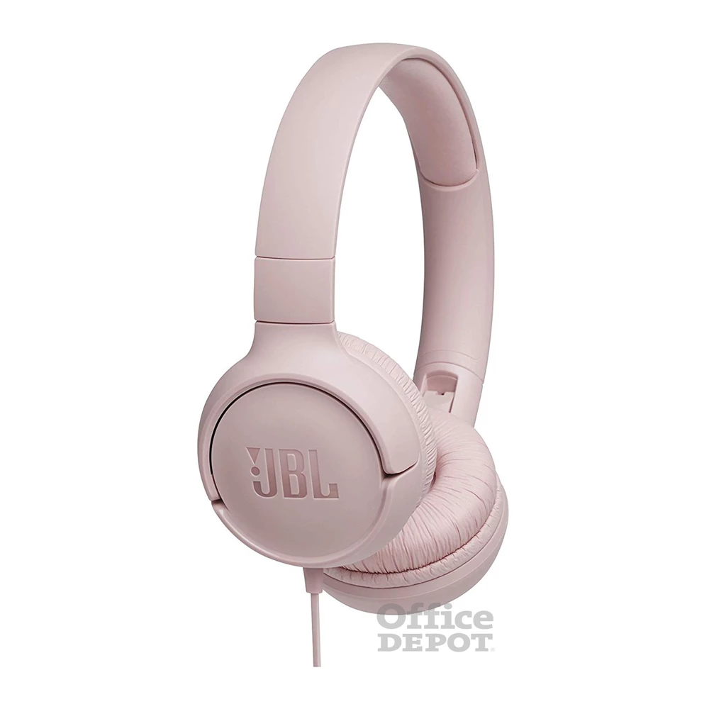 JBL T500PIK mikrofonos rózsaszín fejhallgató