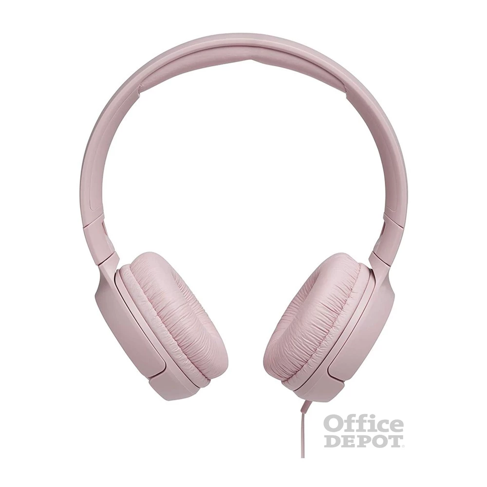 JBL T500PIK mikrofonos rózsaszín fejhallgató