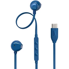 JBL T 305 C BLU vezetékes USB C mikrofonos kék fülhallgató JBL T 305 C BLU vezetékes USB C mikrofonos kék fülhallgató