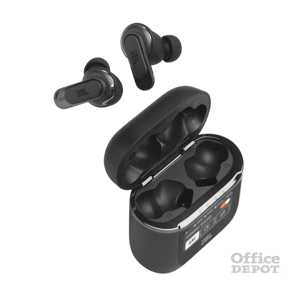 JBL Tour Pro2 True Wireless Bluetooth fekete zajszűrős fülhallgató