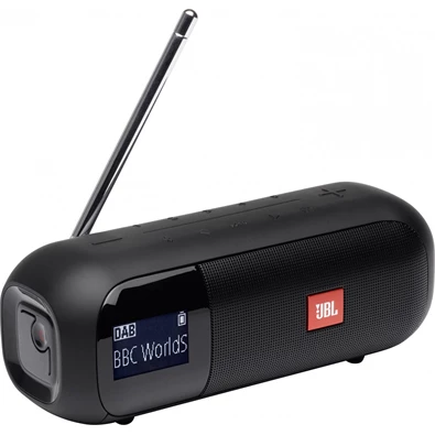 JBL Tuner2 fekete hordozható Bluetooth FM/DAB rádiós hangszóró JBL Tuner2 fekete hordozható Bluetooth FM/DAB rádiós hangszóró