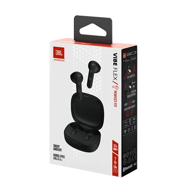 JBL Vibe Flex True Wireless Bluetooth fekete fülhallgató JBL Vibe Flex True Wireless Bluetooth fekete fülhallgató