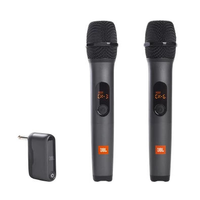 JBL WIRELESS MIC 2db-os vezeték nélküli UHF mikrofon csomag JBL WIRELESS MIC 2db-os vezeték nélküli UHF mikrofon csomag
