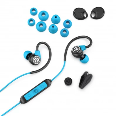 JLab Fit Sport 3 vezeték nélküli Bluetooth fekete-kék sport fülhallgató JLab Fit Sport 3 vezeték nélküli Bluetooth fekete-kék sport fülhallgató