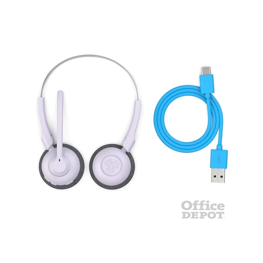 JLab Go Work Pop vezeték nélküli lila Bluetooth headset