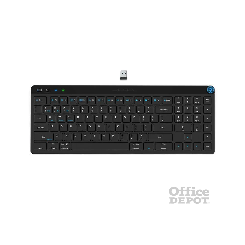 JLab JBuds US fekete vezeték nélküli billentyűzet