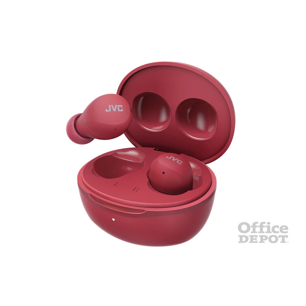 JVC HA-A6TR True Wireless Bluetooth piros fülhallgató