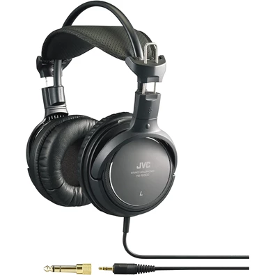 JVC HA-RX900 vezetékes fekete fejhallgató JVC HA-RX900 vezetékes fekete fejhallgató