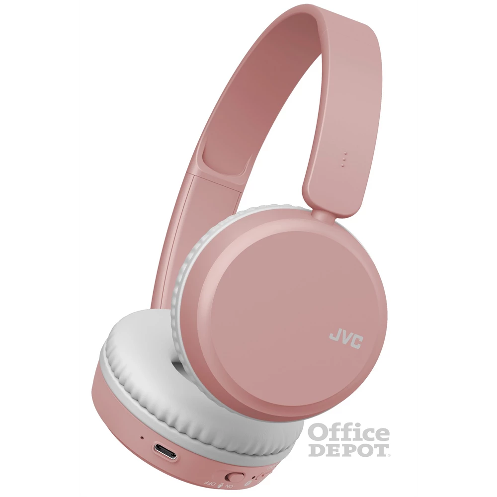 JVC HA-S36W-P-U púder rózsaszín Bluetooth fejhallgató