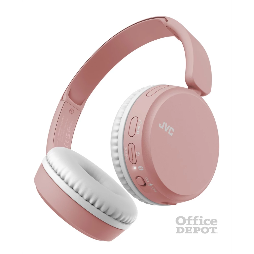 JVC HA-S36W-P-U púder rózsaszín Bluetooth fejhallgató