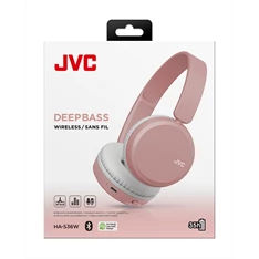 JVC HA-S36W-P-U púder rózsaszín Bluetooth fejhallgató