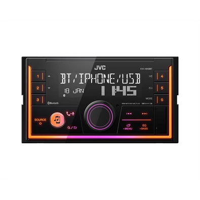 JVC KW-X850BT 2DIN Bluetooth/USB/AUX mechanika nélküli autóhifi fejegység JVC KW-X850BT 2DIN Bluetooth/USB/AUX mechanika nélküli autóhifi fejegység