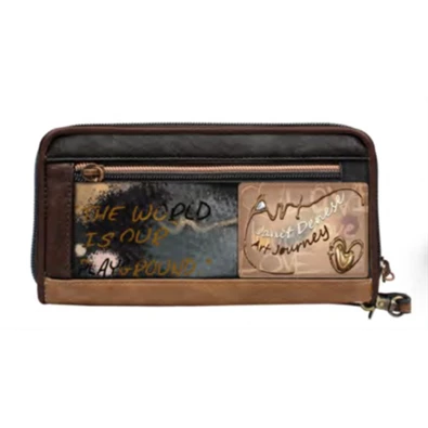 Janet Denese JW-003E-Art Gallery pénztárca