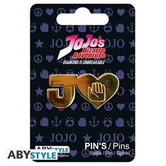 JoJo`s Bizarre Adventure "J<3" fém kitűző