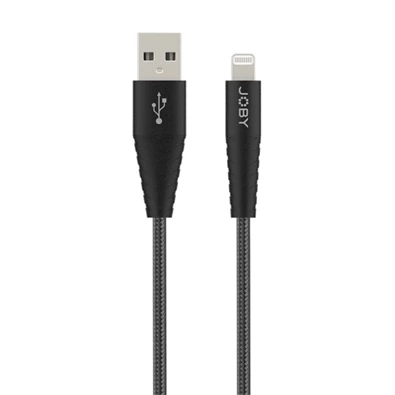 Joby JB01816-BWW 1,2m Lightning fekete adat- és töltőkábel
