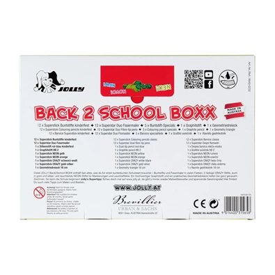 Jolly Back To School All In Boxx 31 darabos iskolakezdő készlet