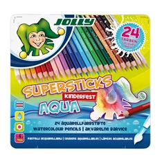 Jolly Superstick Kinderfest Aqua 24 darabos színesceruza készlet