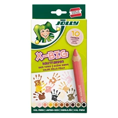 Jolly X-Big Skin Tones extra vastag 10 darabos színesceruza készlet