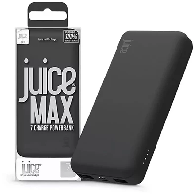 Juice JUI-PBANK-MAX-20000MA-ECO-BLK MAX 20000mAh 20W fekete power bank Juice JUI-PBANK-MAX-20000MA-ECO-BLK MAX 20000mAh 20W fekete power bank