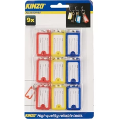 KINZO kulcscímke 9 db KINZO kulcscímke 9 db