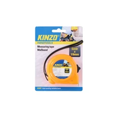 KINZO mérőszalag 5m 19mm 4szín KINZO mérőszalag 5m 19mm 4szín