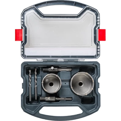 KWB 49499176 STANDARD TCT HOLLOW CORE DRILL SET koronafúrók készlet KWB 49499176 STANDARD TCT HOLLOW CORE DRILL SET koronafúrók készlet