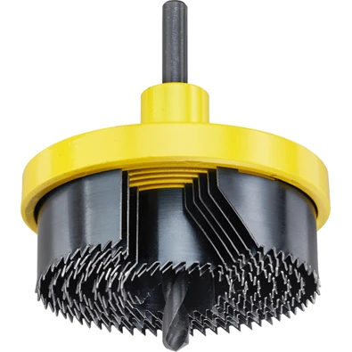 KWB 49599100 HOLESAW SET 7 db 25-32-38-45-50-58-63x40 mm lyukfűrész készlet KWB 49599100 HOLESAW SET 7 db 25-32-38-45-50-58-63x40 mm lyukfűrész készlet