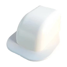 Kábelcsatorna íves fali csatlakozó idom 65 mm x 50 mm