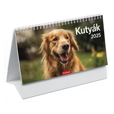 Kalendart 2025 T058 Kutyák álló asztali naptár Kalendart 2025 T058 Kutyák álló asztali naptár