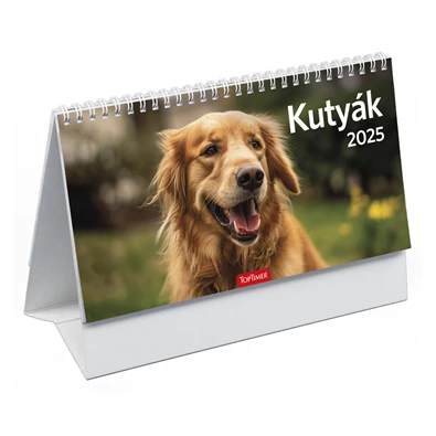 Kalendart 2025 T058 Kutyák álló asztali naptár Kalendart 2025 T058 Kutyák álló asztali naptár