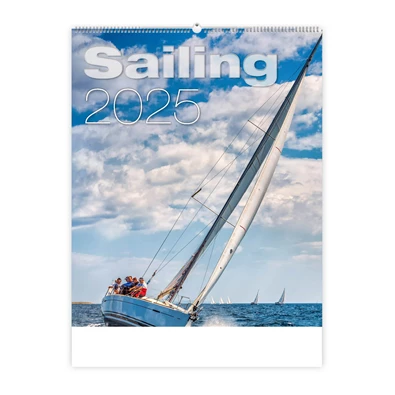 Kalendart 2025 T091 Sailing falinaptár Kalendart 2025 T091 Sailing falinaptár