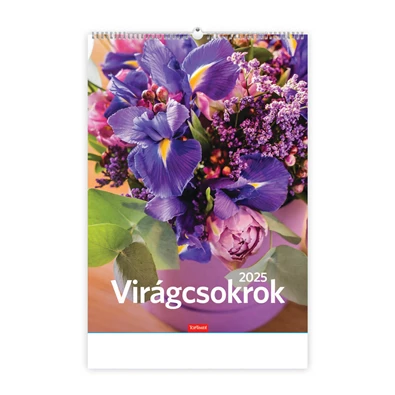 Kalendart 2025 T093 Virágcsokrok falinaptár Kalendart 2025 T093 Virágcsokrok falinaptár