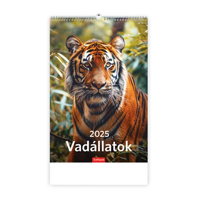 Kalendart 2025 T094 Vadállatok falinaptár Kalendart 2025 T094 Vadállatok falinaptár