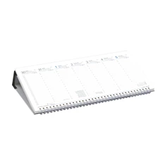 Kalendart 2026 T050 fekvő fekete asztali naptár