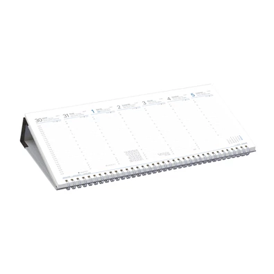 Kalendart 2026 T050 fekvő fekete asztali naptár