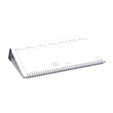 Kalendart 2026 T050 fekvő kék asztali naptár