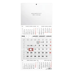 Kalendart 2026 T076 5 havi fej nélkül speditőr naptár